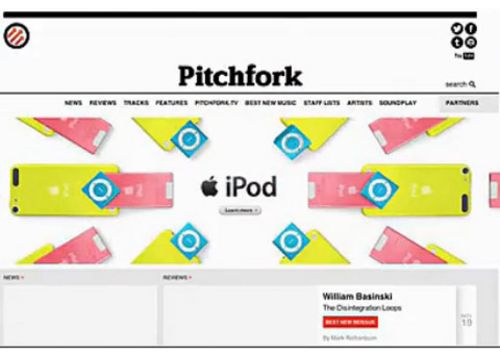 跳出網頁的iPod 蘋果制作網頁版3D廣告