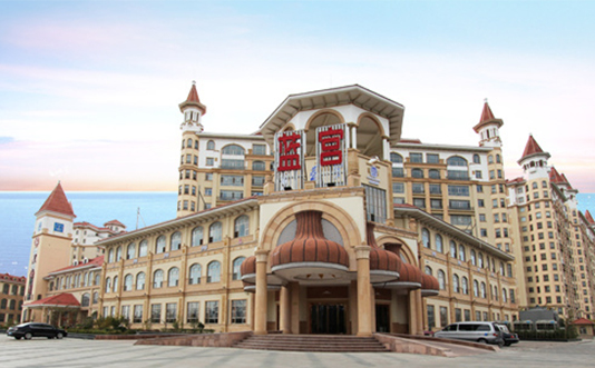 煙臺藍宮酒店網站建設合作篇章